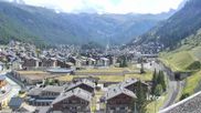 Archiviertes Webcam Bild: Zermatt: Blick über das Dorf von Spiss am 21.07.2026 um 16:21 Uhr