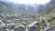 Archived webcam image showing Zermatt, Spiss on 22 Oct 2026 at 14:34