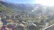 Archived webcam image showing Zermatt, Spiss on 22 Oct 2026 at 16:34