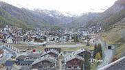 Archived webcam image showing Zermatt, Spiss on 22 Oct 2026 at 18:34