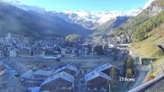 Archived webcam image showing Zermatt, Spiss on 22 Oct 2026 at 10:34