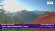 Archiviertes Webcam Bild: Bergstation Glatthornbahn am 12.07.2026 um 06:43 Uhr