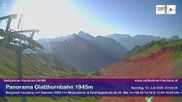 Archiviertes Webcam Bild: Bergstation Glatthornbahn am 12.07.2026 um 07:43 Uhr