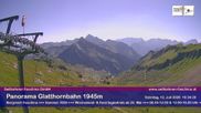 Archiviertes Webcam Bild: Bergstation Glatthornbahn am 12.07.2026 um 10:43 Uhr