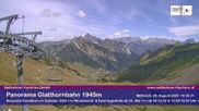Archiviertes Webcam Bild: Bergstation Glatthornbahn am 26.08.2026 um 14:11 Uhr