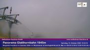 Archiviertes Webcam Bild: Bergstation Glatthornbahn am 10.10.2026 um 10:43 Uhr