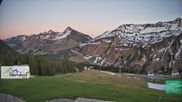 Archived webcam image showing Damüls: Webcam Hertehof on 1 May 2026 at 20:00