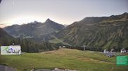 Archived webcam image showing Damüls: Webcam Hertehof on 22 Sep 2026 at 07:39