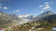 Archiviertes Webcam Bild: Aletsch Arena: Aletschgletscher - Moosfluh am 28.05.2026 um 10:56 Uhr