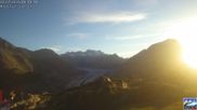 Archived webcam image showing Riederalp: Moosfluh on 12 Jul 2026 at 06:50