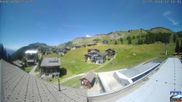 Archived webcam image showing Village of Riederalp, Aletsch Arena on 12 Jul 2026 at 12:01