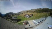 Archived webcam image showing Village of Riederalp, Aletsch Arena on 24 Sep 2026 at 12:35