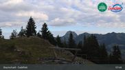 Archived webcam image showing Sudelfeld - Kitzlahner top station on 27 Jul 2026 at 08:38