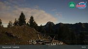 Archived webcam image showing Sudelfeld - Kitzlahner top station on 27 Oct 2026 at 19:05