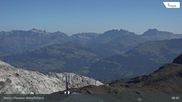 Archived webcam image showing Parsenn: Weissfluhjoch on 12 Jul 2026 at 08:33