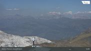 Archived webcam image showing Parsenn: Weissfluhjoch on 12 Jul 2026 at 14:33