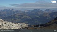Archived webcam image showing Parsenn: Weissfluhjoch on 26 Aug 2026 at 08:50