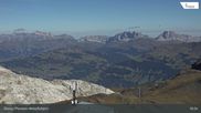 Archived webcam image showing Parsenn: Weissfluhjoch on 26 Aug 2026 at 10:50