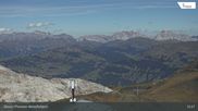 Archived webcam image showing Parsenn: Weissfluhjoch on 26 Aug 2026 at 12:50