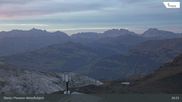 Archived webcam image showing Parsenn: Weissfluhjoch on 26 Aug 2026 at 20:50