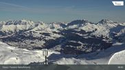 Archiviertes Webcam Bild: Davos: Parsenn Weissfluhjoch (Blick Schifer) am 26 Feb 2026 um 08:10 Uhr