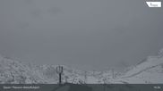Archived webcam image showing Parsenn: Weissfluhjoch on 25 Oct 2026 at 14:30