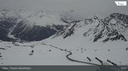 Archiviertes Webcam Bild: Davos: Parsenn Weissfluhjoch (Blick Dorftäli) am 12.04.2026 um 14:10 Uhr