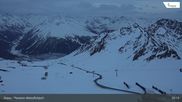 Archiviertes Webcam Bild: Davos: Parsenn Weissfluhjoch (Blick Dorftäli) am 12.04.2026 um 20:10 Uhr