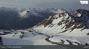 Archiviertes Webcam Bild: Davos: Parsenn Weissfluhjoch (Blick Dorftäli) am 10.05.2026 um 07:29 Uhr