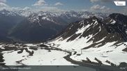 Archiviertes Webcam Bild: Davos: Parsenn Weissfluhjoch (Blick Dorftäli) am 28.05.2026 um 10:34 Uhr
