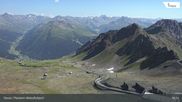 Archiviertes Webcam Bild: Davos: Parsenn Weissfluhjoch (Blick Dorftäli) am 12.07.2026 um 16:40 Uhr