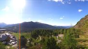 Archiviertes Webcam Bild: Panoramablick Turracher Höhe: Panoramabahn und Nocky Flitzer am 29.05.2026 um 08:08 Uhr
