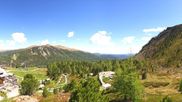 Archiviertes Webcam Bild: Panoramablick Turracher Höhe: Panoramabahn und Nocky Flitzer am 29.05.2026 um 14:08 Uhr