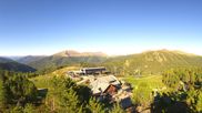 Archiviertes Webcam Bild: Panoramablick Turracher Höhe: Panoramabahn und Nocky Flitzer am 29.05.2026 um 18:08 Uhr