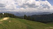Archived webcam image showing Grasgehren: Panoramic view over the ski resort on 27 May 2026 at 14:18