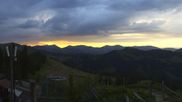 Archived webcam image showing Grasgehren: Panoramic view over the ski resort on 27 May 2026 at 20:18