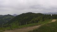 Archived webcam image showing Grasgehren: Panoramic view over the ski resort on 16 Jun 2026 at 18:35