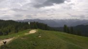 Archived webcam image showing Grasgehren: Panoramic view over the ski resort on 16 Jun 2026 at 10:35