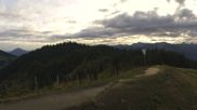 Archived webcam image showing Grasgehren: Panoramic view over the ski resort on 24 Sep 2026 at 08:56