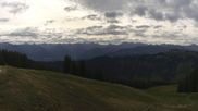 Archived webcam image showing Grasgehren: Panoramic view over the ski resort on 24 Sep 2026 at 10:56