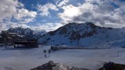 Archived webcam image showing Solaise in Val d'Isère Ski Resort on 29 Apr 2026 at 08:04