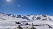 Archived webcam image showing Solaise in Val d'Isère Ski Resort on 26 Feb 2026 at 12:27