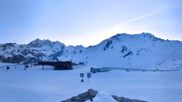 Archived webcam image showing Solaise in Val d'Isère Ski Resort on 24 Mar 2026 at 06:08