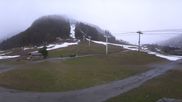 Archived webcam image showing Val d'Isère Valley on 11 May 2026 at 12:57