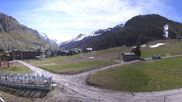 Archived webcam image showing Val d'Isère Valley on 21 May 2026 at 10:14