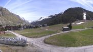 Archived webcam image showing Val d'Isère Valley on 21 May 2026 at 12:14