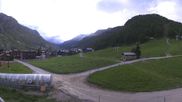 Archived webcam image showing Val d'Isère Valley on 11 Jun 2026 at 07:28