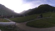 Archived webcam image showing Val d'Isère Valley on 22 Jun 2026 at 07:30