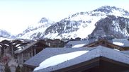 Archiviertes Webcam Bild: Val d'Isère Dorf am 12.04.2026 um 07:01 Uhr
