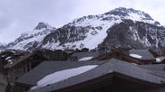 Archiviertes Webcam Bild: Val d'Isère Dorf am 12.04.2026 um 16:01 Uhr